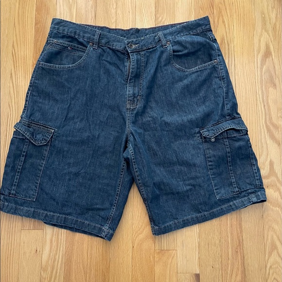Tommy Hilfiger Mens Cargo Denim Short - Picture 1 of 8
